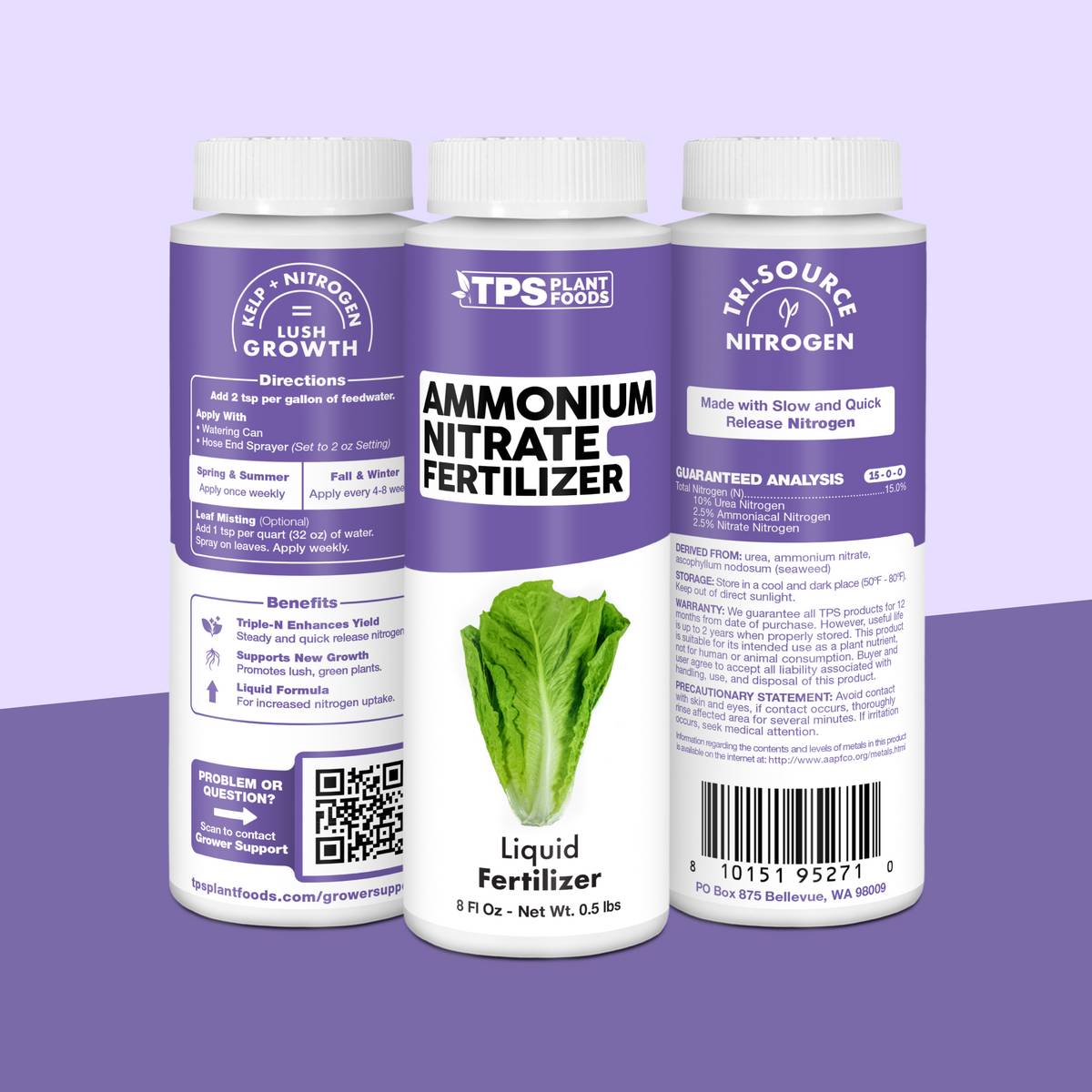 TPS Ammonium Nitrate Fertilizer works for all varieties of plants [other]