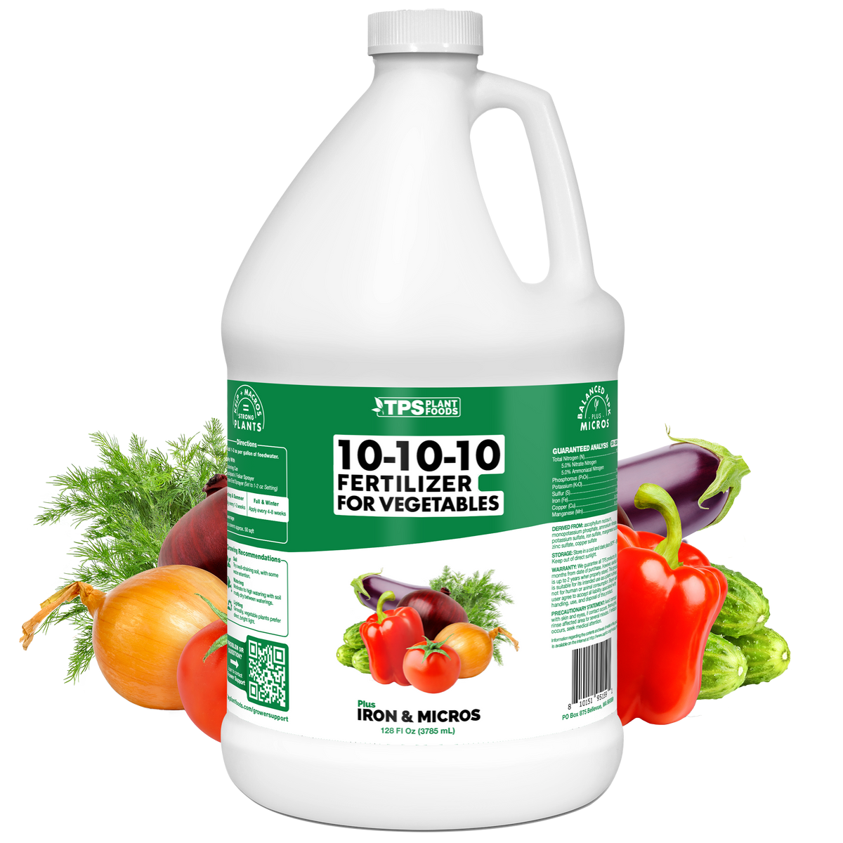10-10-10 for Vegetables - 128 Ounce