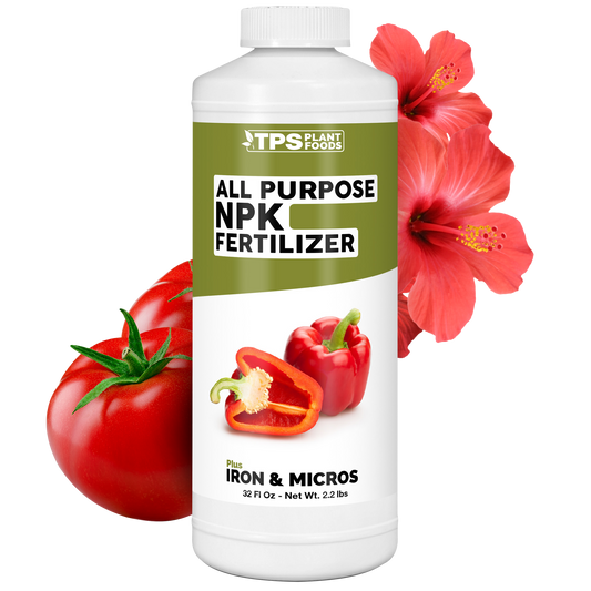 TPS Plant Foods All Purpose NPK Fertilizer 32 oz product package