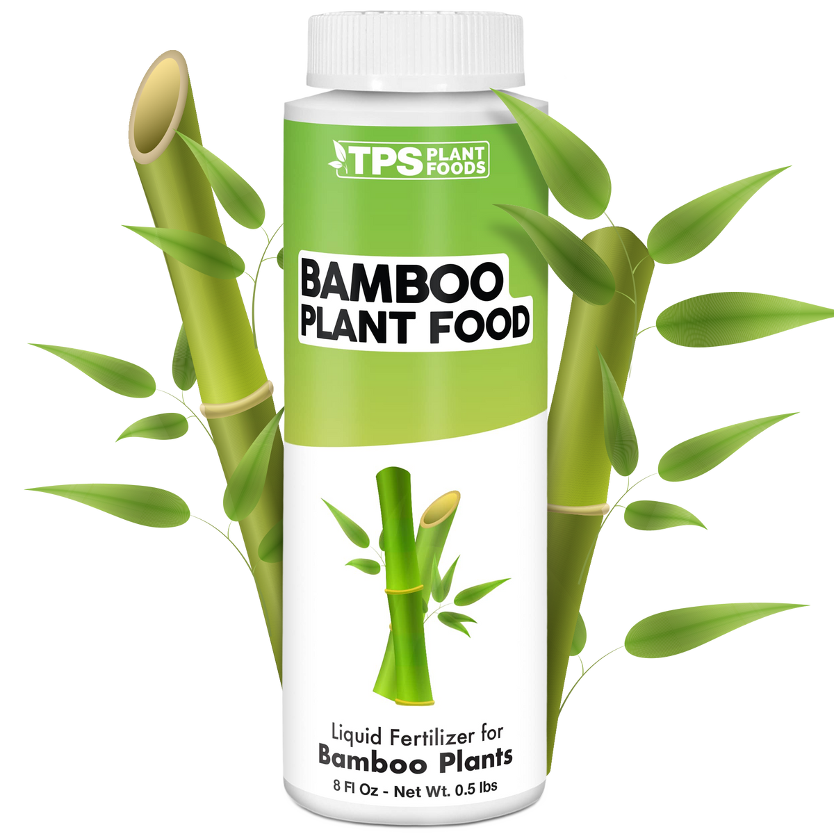 TPS Plant Foods Bamboo Fertilizer 1-0.5-3, 8 oz bottle