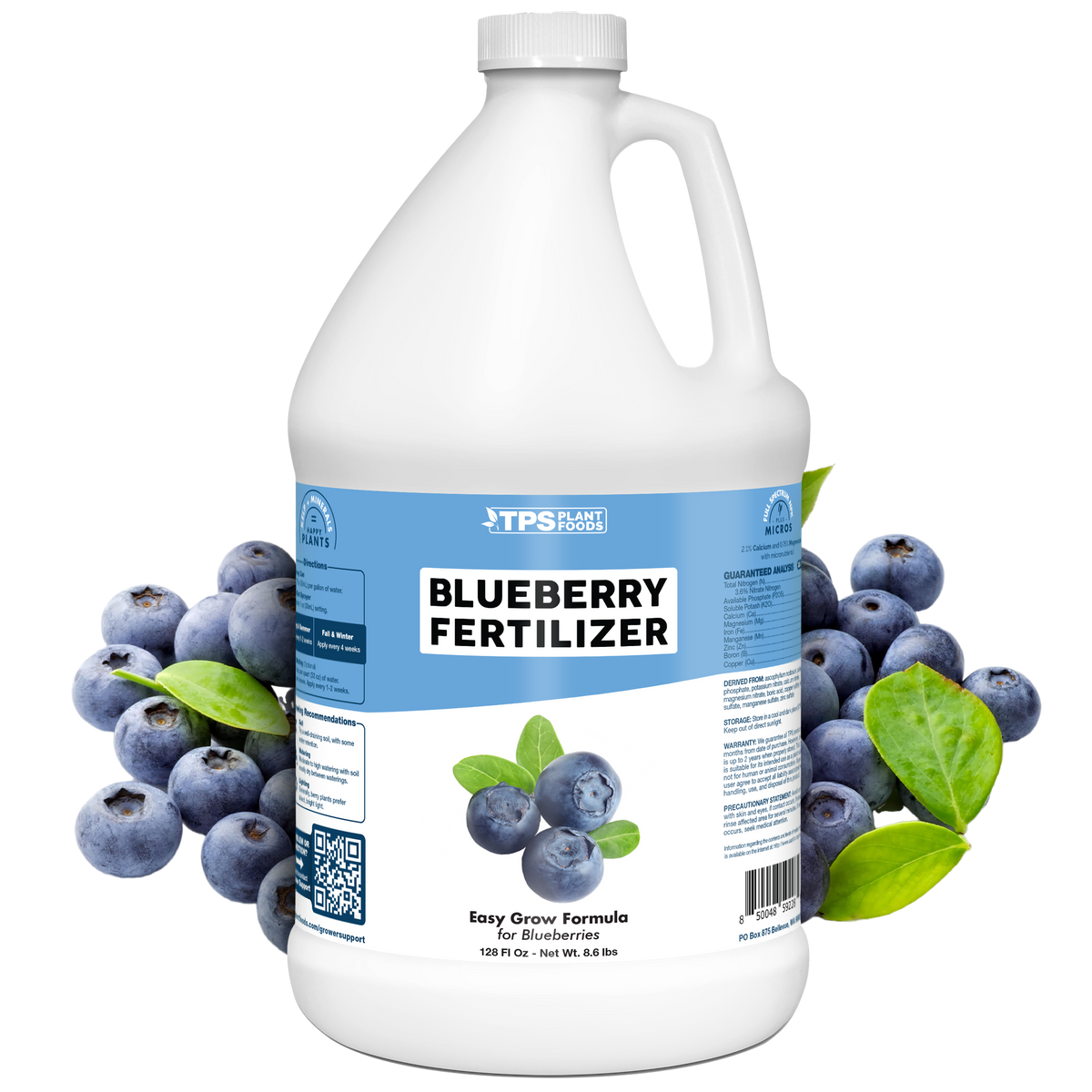 TPS Plant Foods Blueberry Fertilizer 1 gallon product package