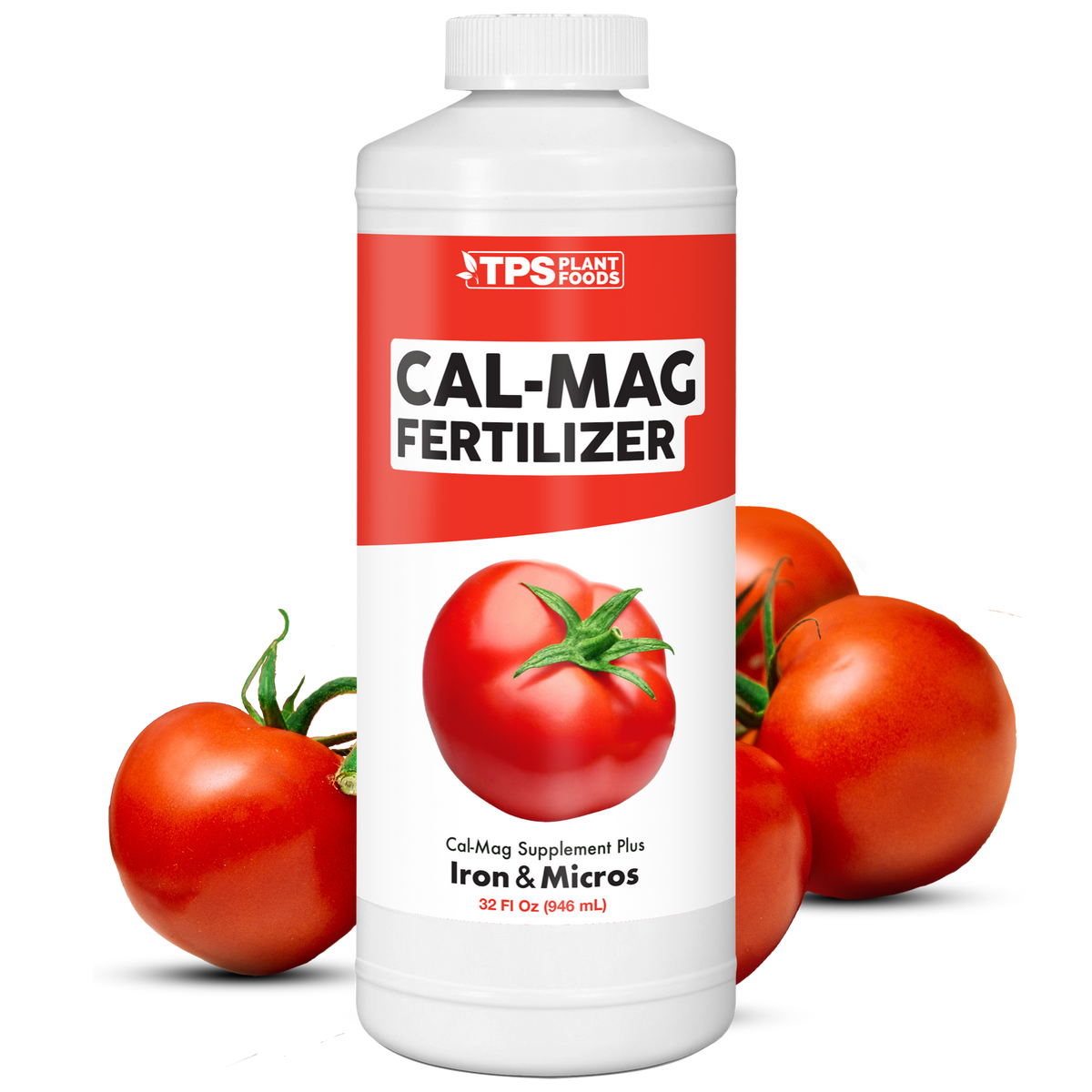 TPS Plant Foods Cal-Mag Fertilizer 2-0-0, 32 oz bottle [wrap]