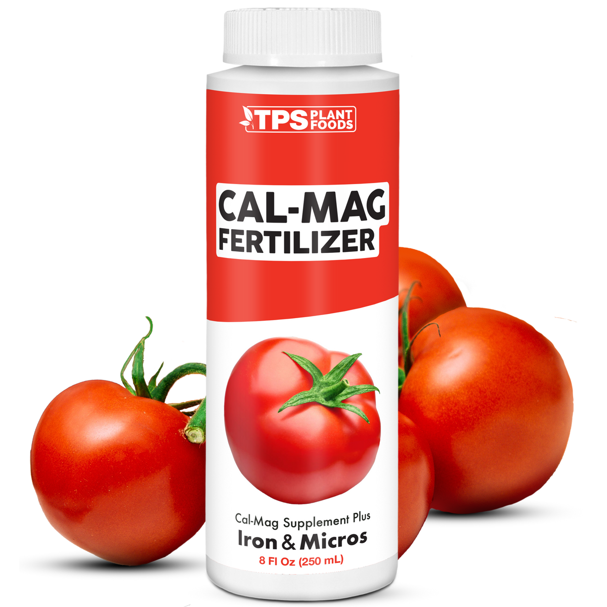 TPS Plant Foods Cal-Mag Fertilizer 2-0-0, 8 oz bottle [wrap]