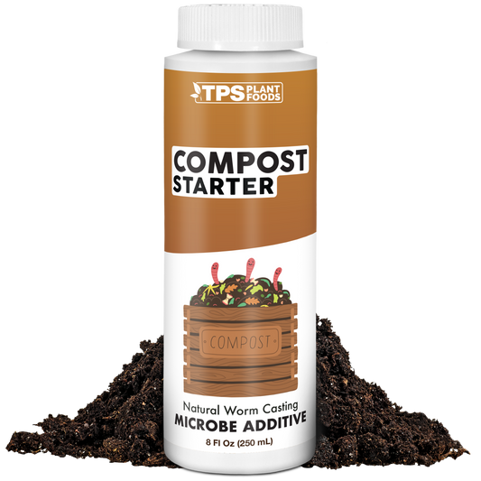 TPS Plant Foods Compost Starter and Accelerator product package