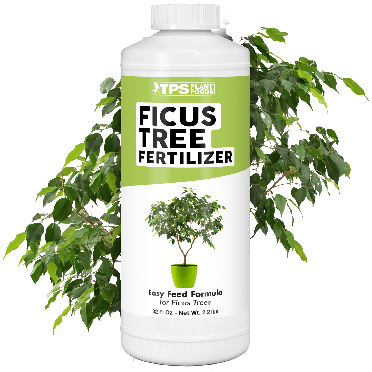TPS Plant Foods Ficus Fertilizer 32 oz product package
