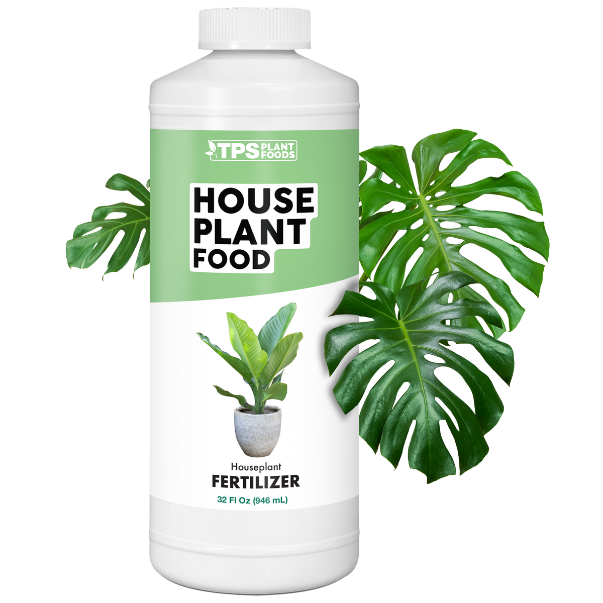 TPS Plant Foods House Plant Food 3-1-2, 32 oz bottle [wrap]
