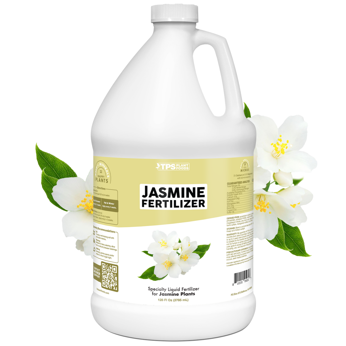 TPS Plant Foods Jasmine Fertilizer 3-1-2, 1 gallon bottle