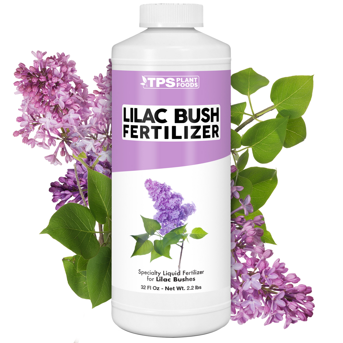 TPS Plant Foods Lilac Bush Fertilizer 3-3.6-5.1, 32 oz bottle