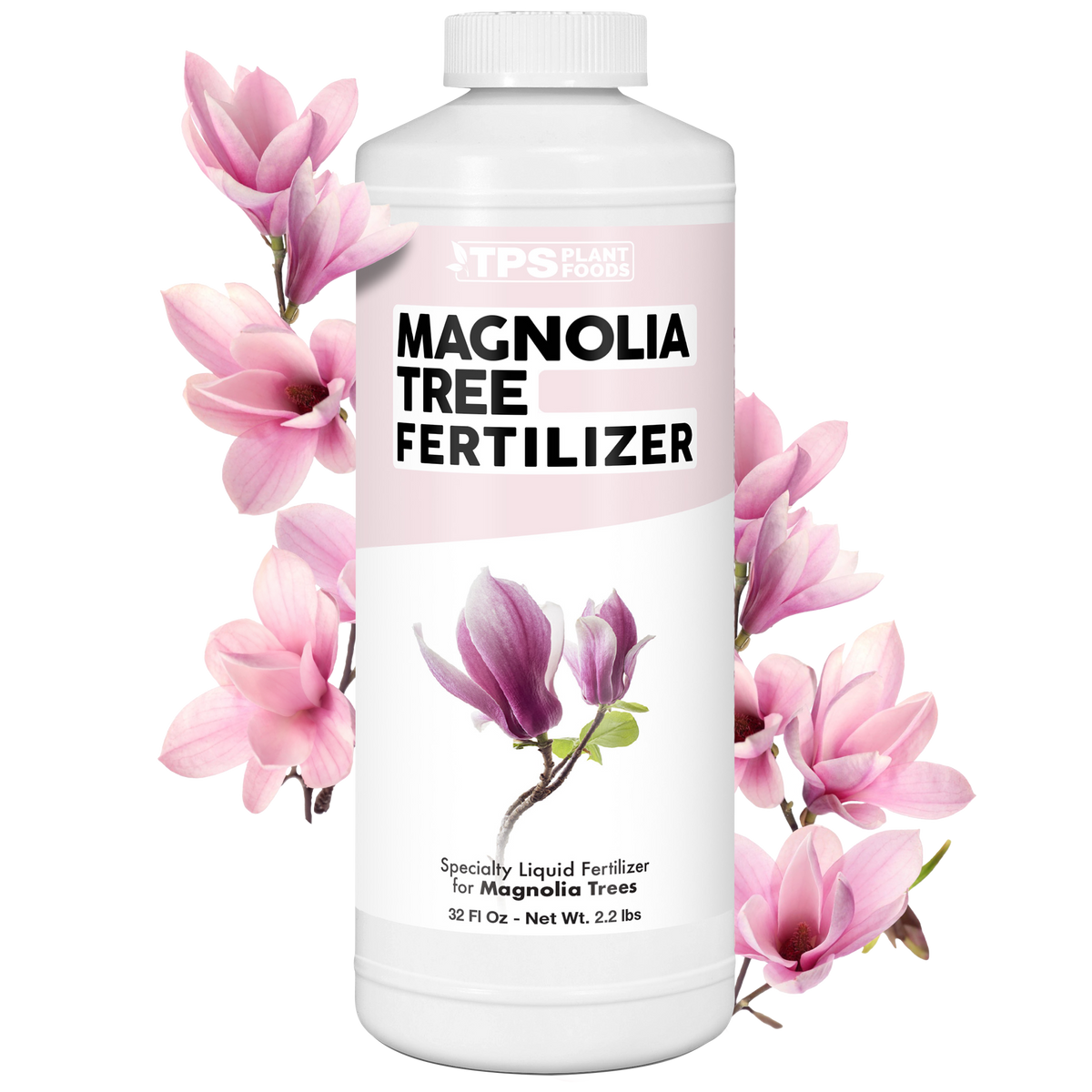 TPS Plant Foods Magnolia Tree Fertilizer 3-3.6-5.1, 32 oz bottle