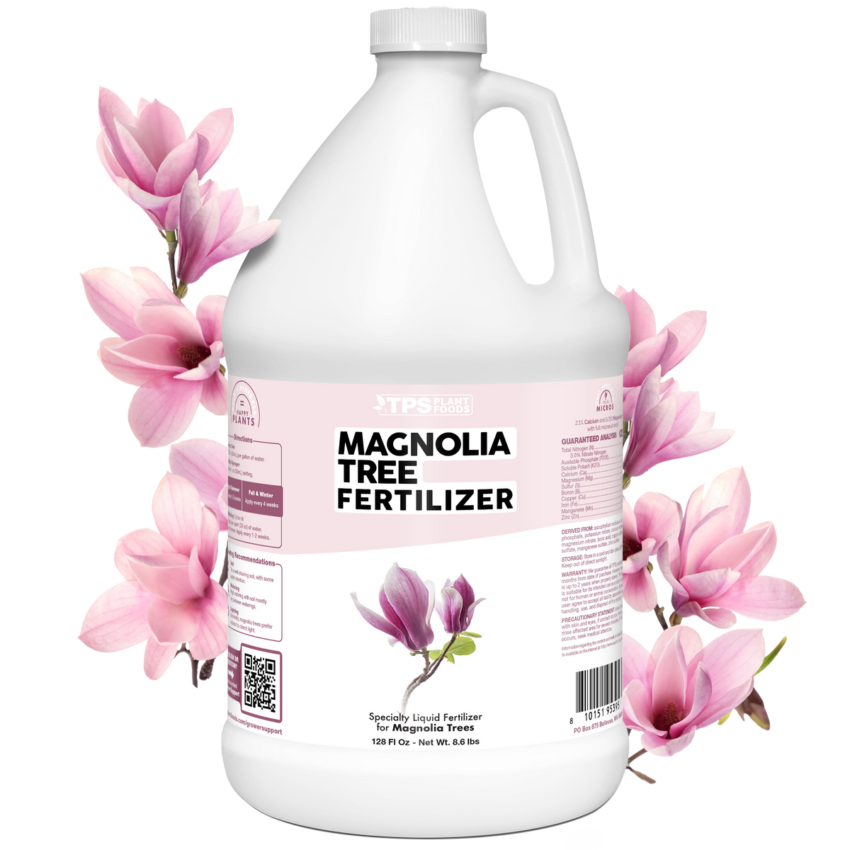 TPS Plant Foods Magnolia Tree Fertilizer 3-3.6-5.1, 1 gallon bottle