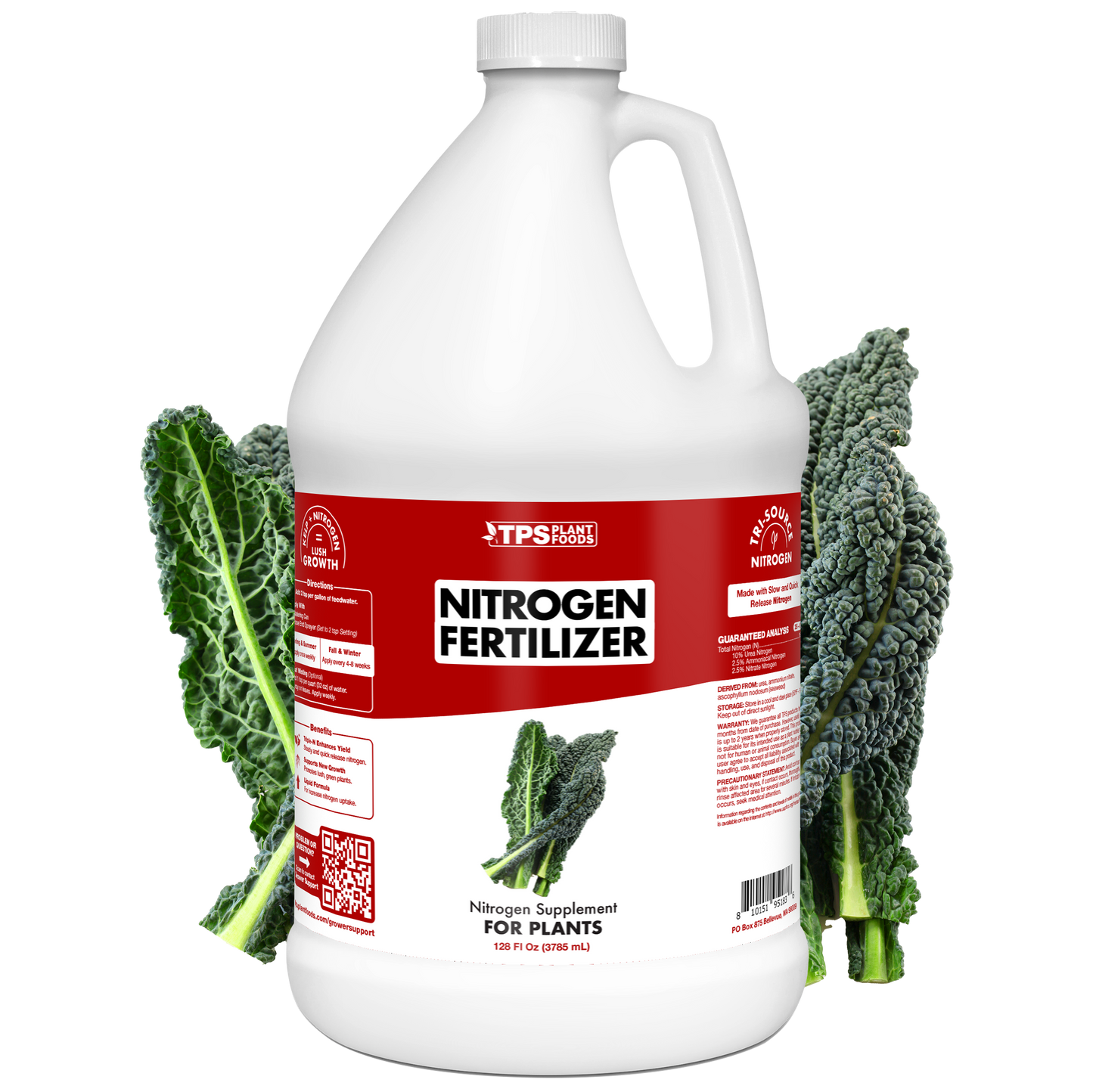TPS Plant Foods Nitrogen Fertilizer 1 gallon product package