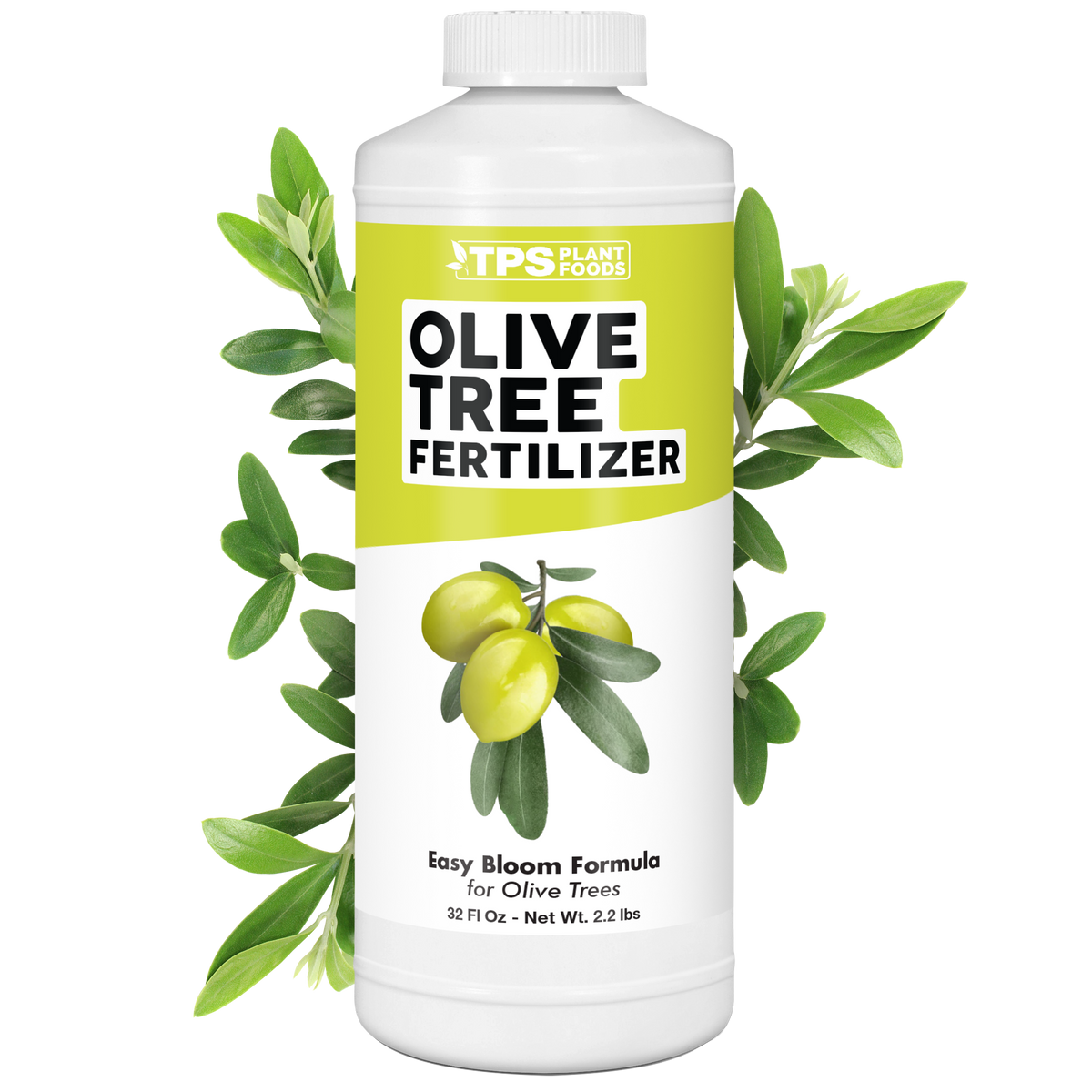 TPS Plant Foods Olive Tree Fertilizer 3-3.6-5.1, 32 oz bottle