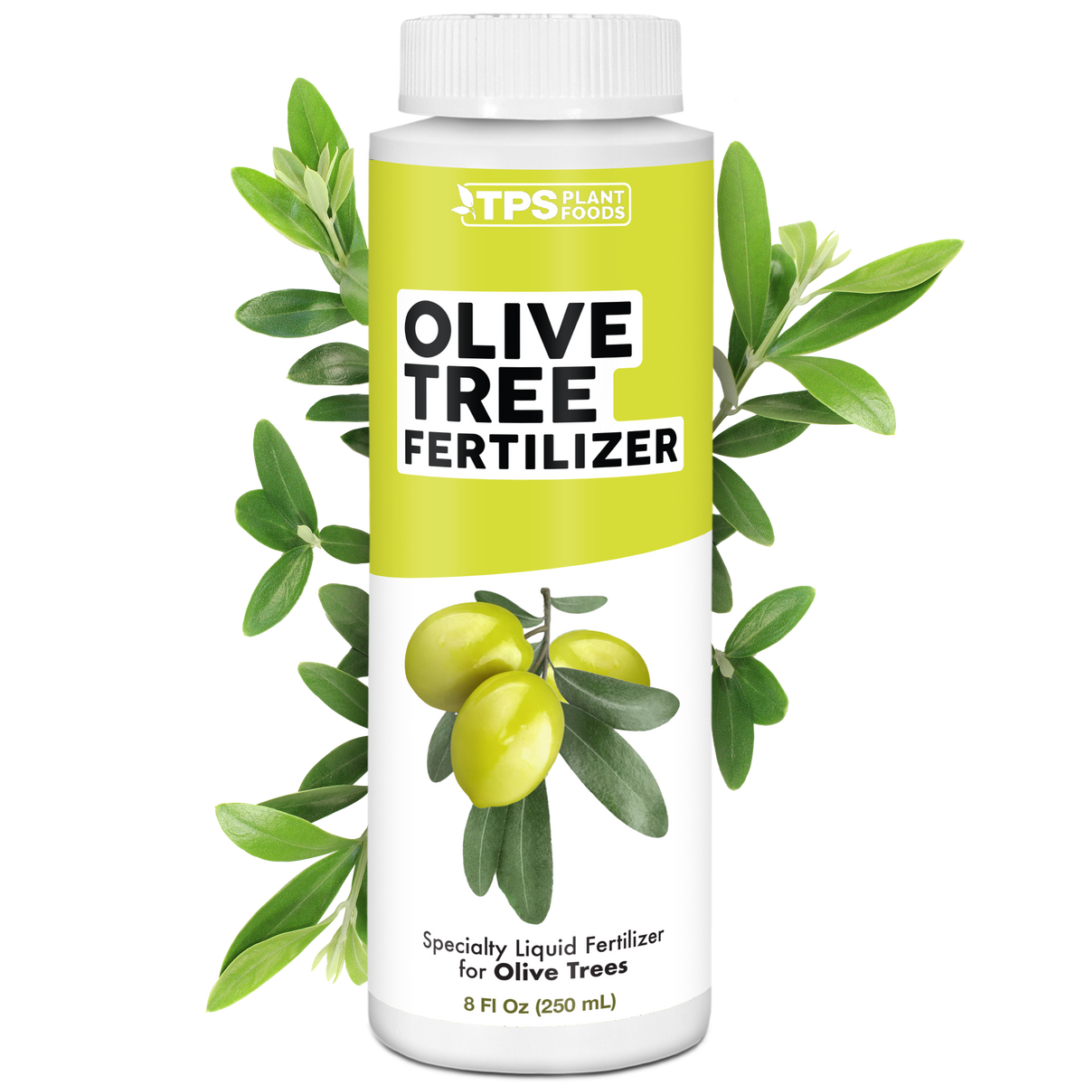 TPS Plant Foods Olive Tree Fertilizer 3-3.6-5.1, 8 oz bottle