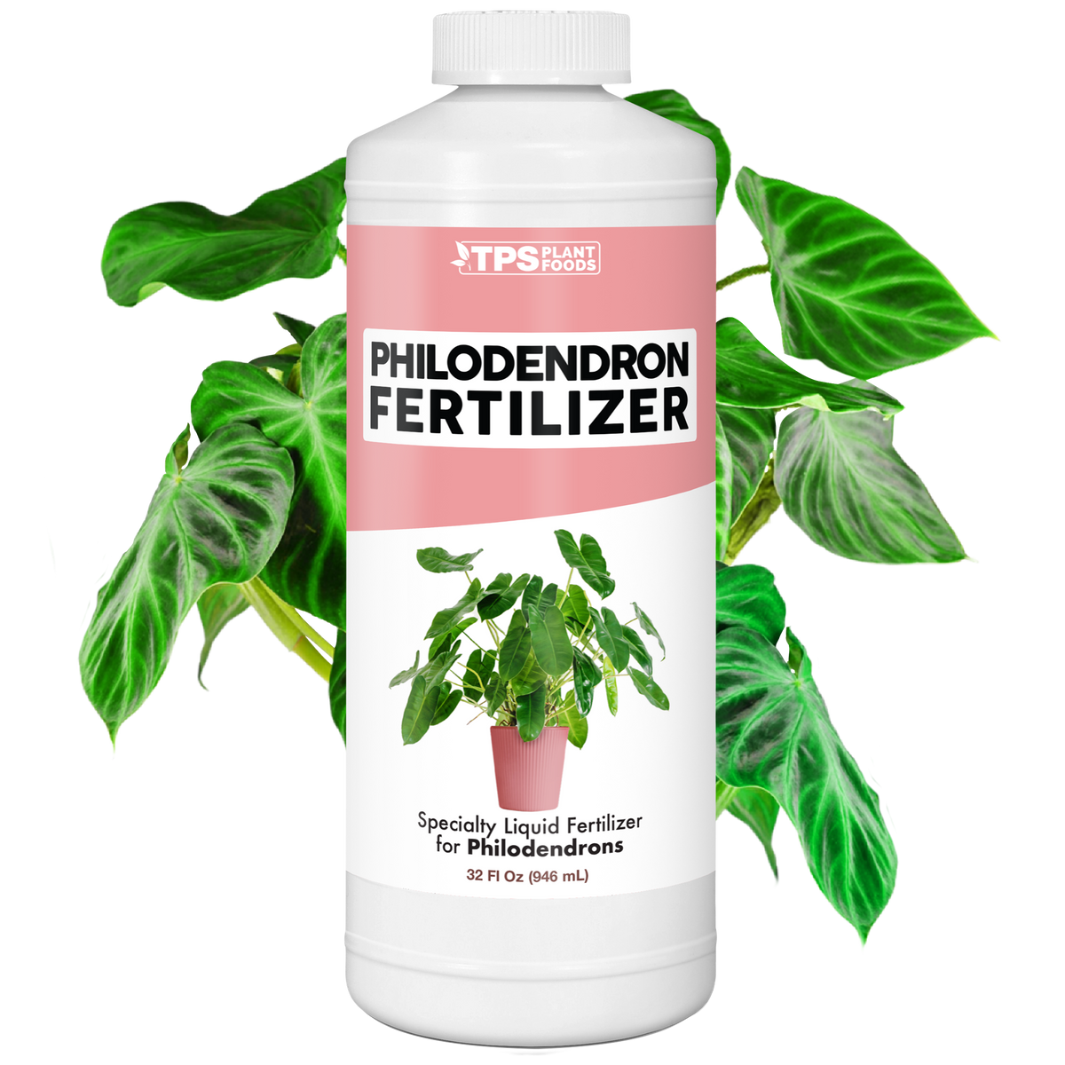 TPS Plant Foods Philodendron Fertilizer 3-1-2, 32 oz bottle