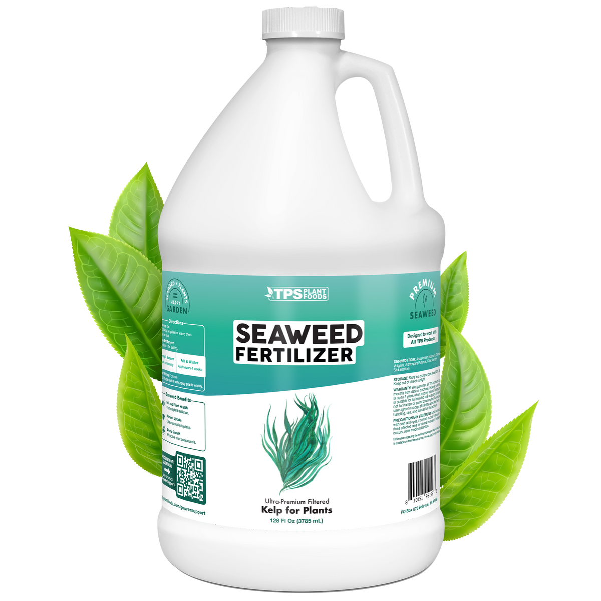 TPS Plant Foods Seaweed Fertilizer 1 gallon product package