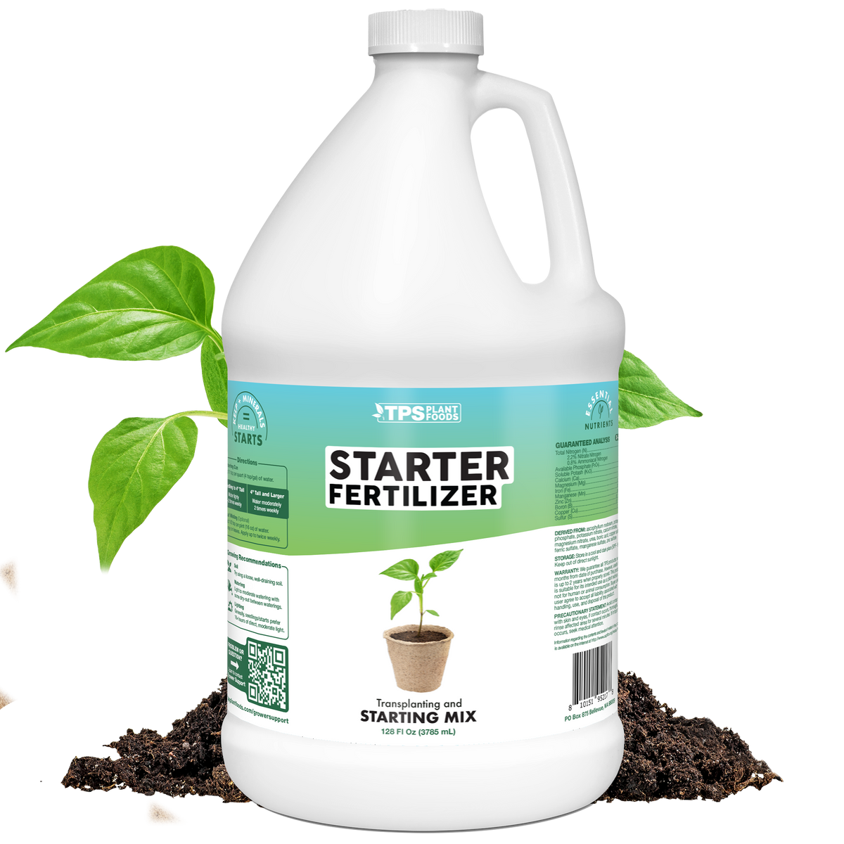 Starter Fertilizer - 128 Ounce