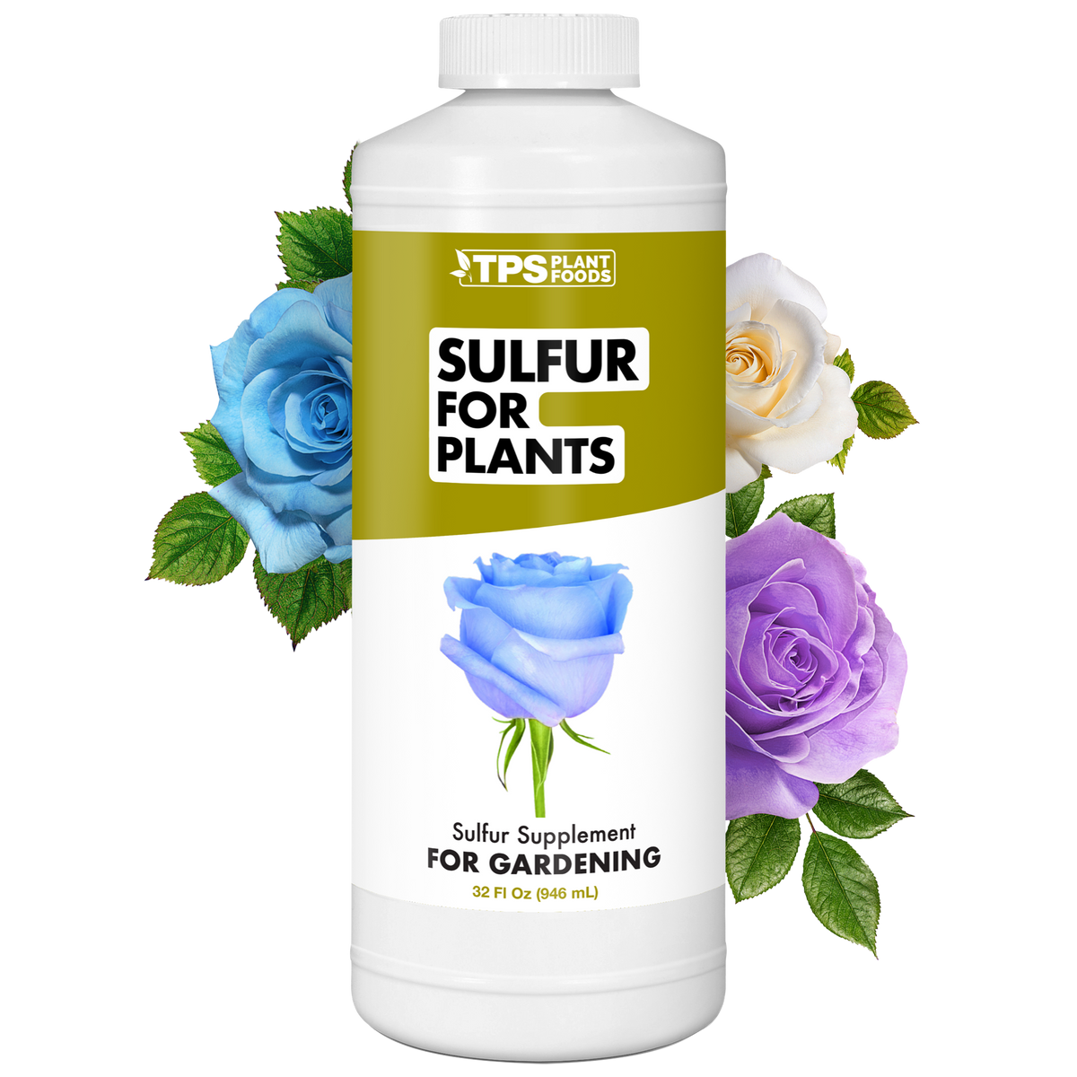 TPS Plant Foods Sulfur for Plants 32 oz product package