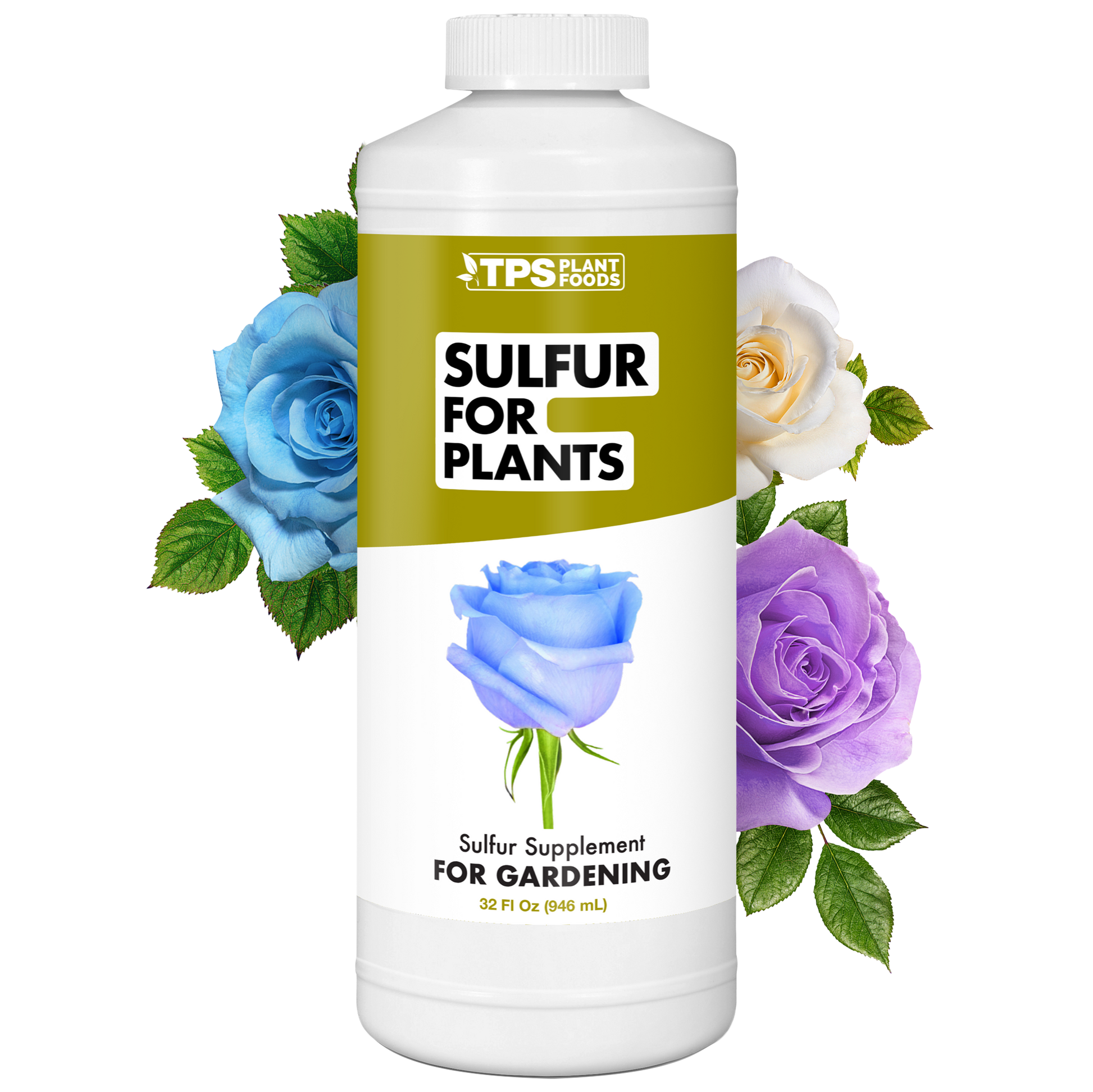 TPS Plant Foods Sulfur for Plants 32 oz product package