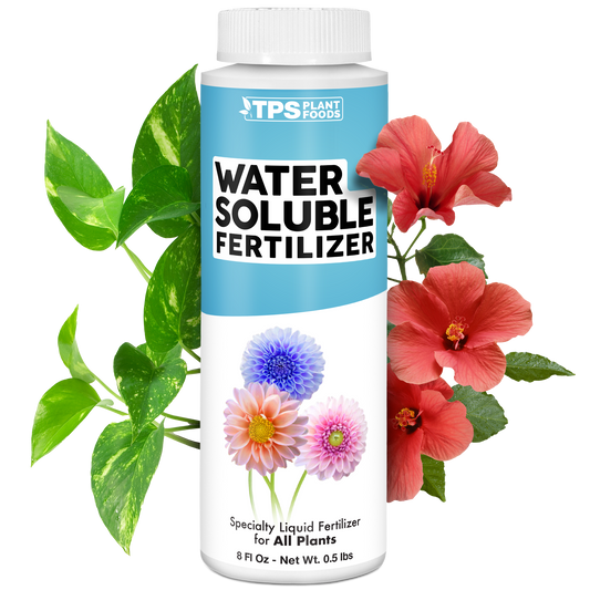 TPS Plant Foods Water Soluble Fertilizer product package
