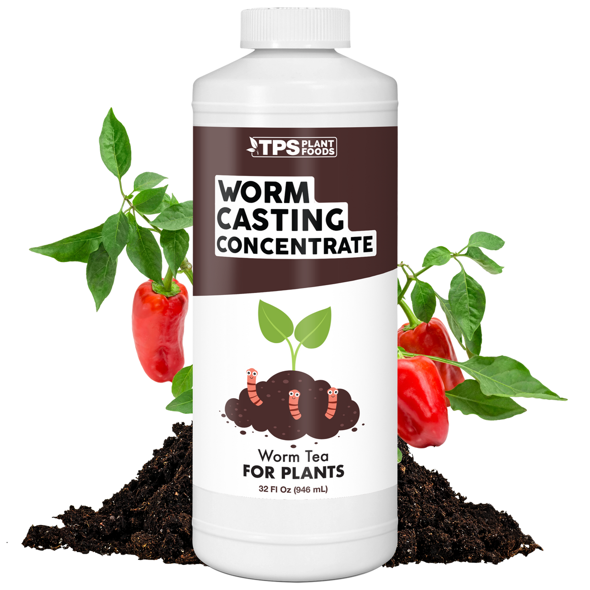 Worm Castings Concentrate - 32 Ounce